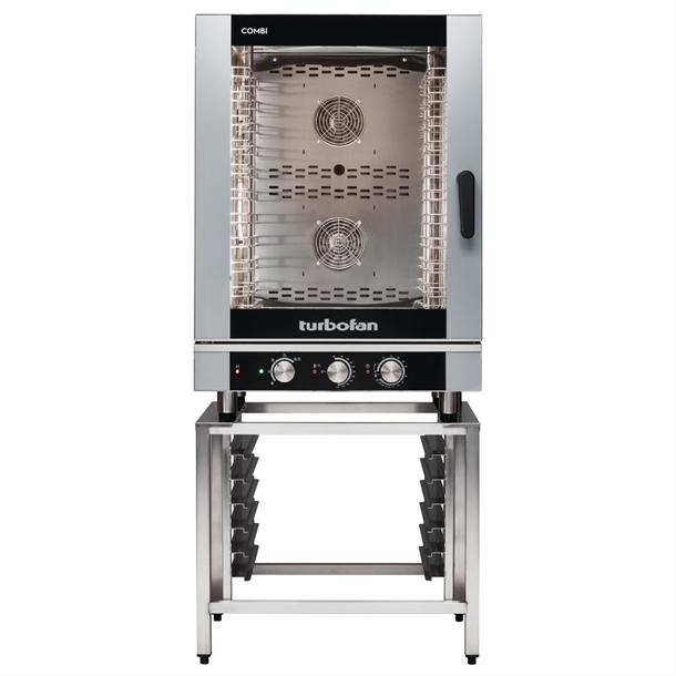 Turbofan Full Size 10 Tray Manual Electric Combi Oven EC40M10 Turbofan Full Size 10 Tray Manual Electric Combi Oven EC40M10