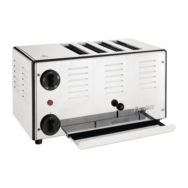 Rowlett Premier 4 Slot Toaster with Spare Elements Rowlett Premier 4 Slot Toaster with Spare Elements