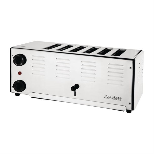 Rowlett Premier 6 Slot Toaster with Spare Elements Rowlett Premier 6 Slot Toaster with Spare Elements