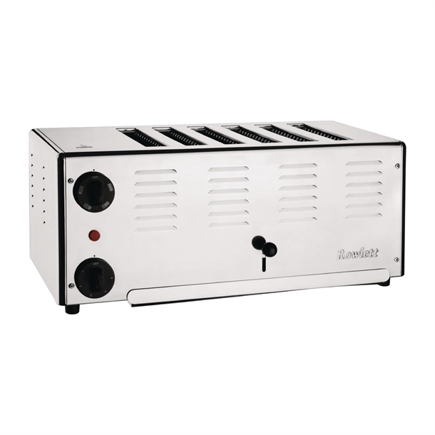 Rowlett Premier 6 Slot Toaster with Spare Elements Rowlett Premier 6 Slot Toaster with Spare Elements