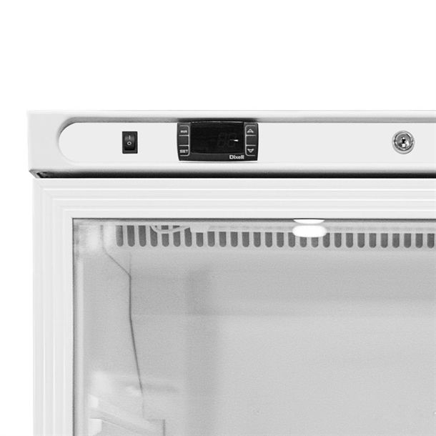 Polar C-Series Under Counter White Display Fridge - 150Ltr