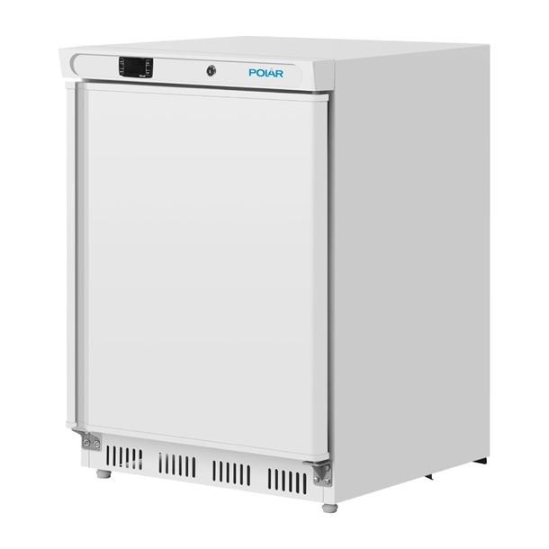 Polar C-Series Under Counter White Fridge 150Ltr