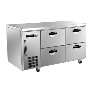 Panasonic Underbench Four Drawer Refrigeration unit - 138Ltr