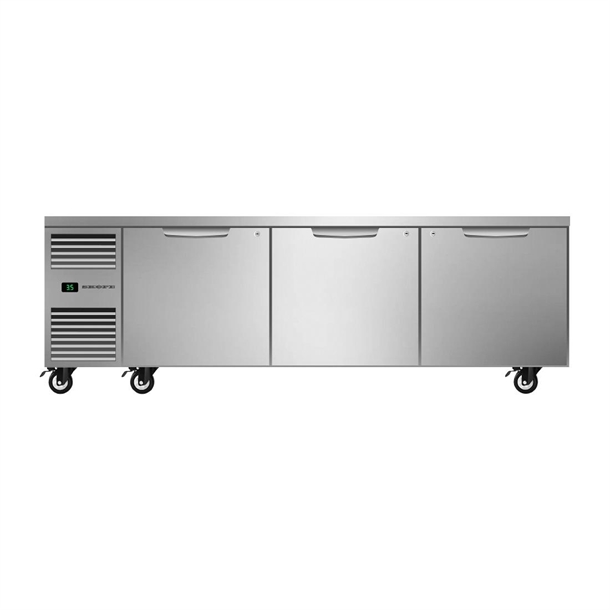 SKOPE ProSpec Three Solid Door Underbench GN 2/1 Left Hand Fridge SKOPE ProSpec Three Solid Door Underbench GN 2/1 Left Hand Fridge