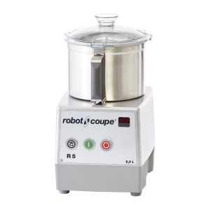Robot Coupe R 5 - Cutter Mixer - 5.9L Stainless Bowl