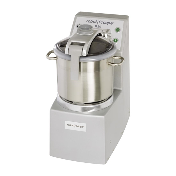 Robot Coupe R 20 - Cutter Mixer - 20L Stainless Bowl - Variable Speed