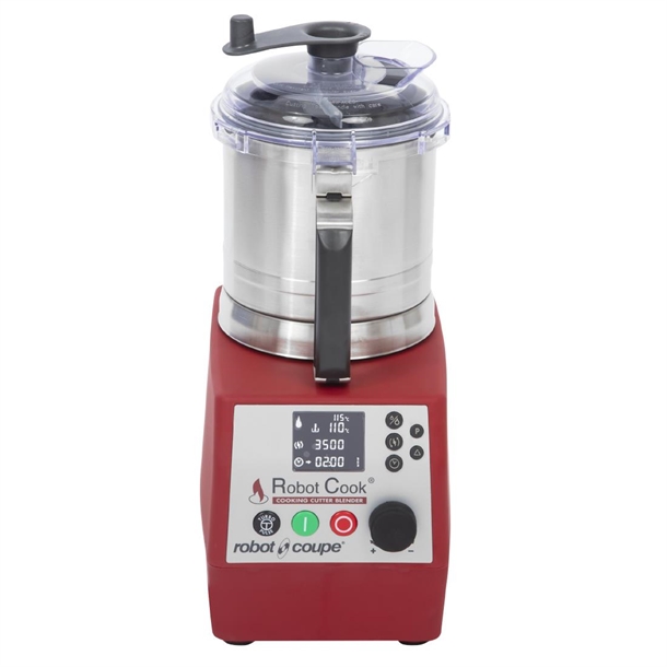 Robot Coupe Robot Cook - Cooking Cutter Blender - 3.7Ltr Stainless Bowl Robot Coupe Robot Cook - Cooking Cutter Blender - 3.7Ltr Stainless Bowl