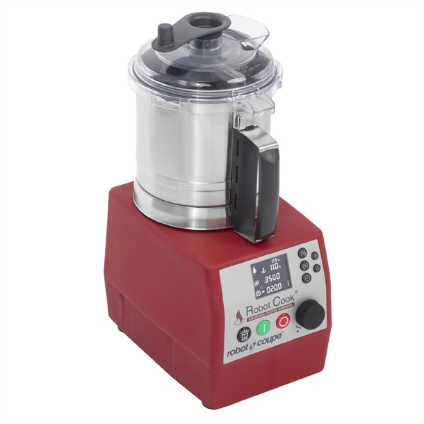 Robot Coupe Robot Cook - Cooking Cutter Blender - 3.7Ltr Stainless Bowl Robot Coupe Robot Cook - Cooking Cutter Blender - 3.7Ltr Stainless Bowl
