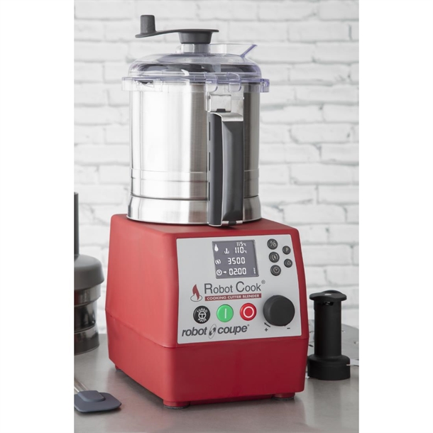 Robot Coupe Robot Cook - Cooking Cutter Blender - 3.7Ltr Stainless Bowl Robot Coupe Robot Cook - Cooking Cutter Blender - 3.7Ltr Stainless Bowl