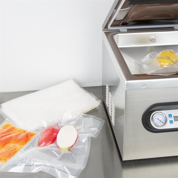 Vogue Embossed Vacuum Sealer Bags 350mm Width Various Sizes