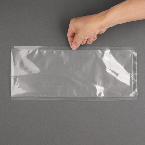 Vogue Vacuum Sealer Bags Embossed 150x350mm (50 Pack)