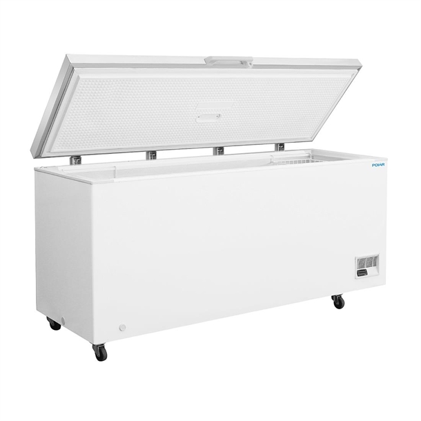 Polar G-Series Chest Freezer with Stainless Steel Lid 581Ltr