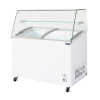 Polar G Series Display Chest Freezer 200Ltr with Glass Surround