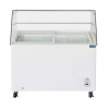 Polar G Series Display Chest Freezer 200Ltr with Glass Surround