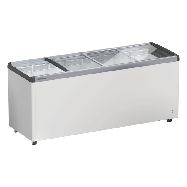 Liebherr Flat Glass Lid Chest Freezer with 8 Baskets - 595ltr