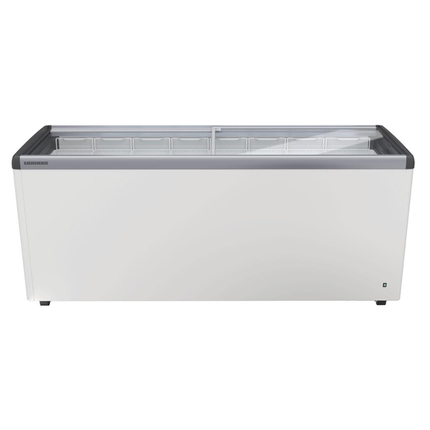 Liebherr Flat Glass Lid Chest Freezer with 8 Baskets - 595ltr