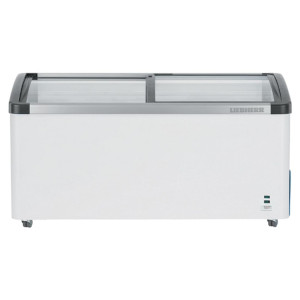 Liebherr Curved Glass Lid Chest Freezer with 7 Baskets 499Ltr