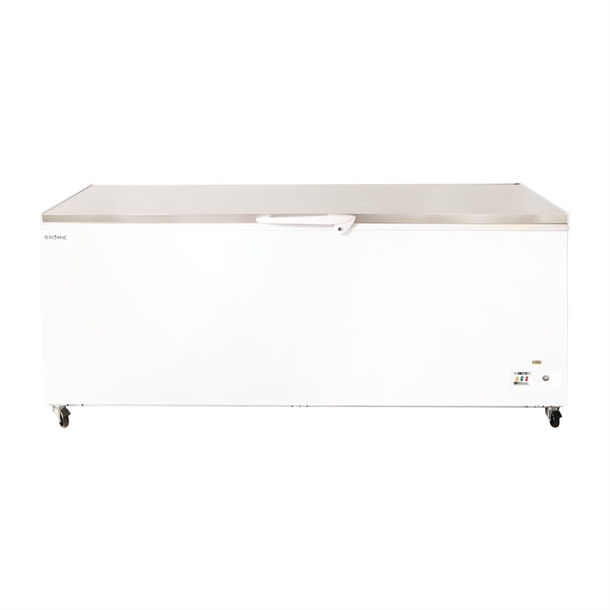Bromic CF0700FTSS-NR Storage Chest Freezer - Flat Stainless Steel Top - 675Ltr