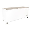 Bromic CF0700FTSS-NR Storage Chest Freezer - Flat Stainless Steel Top - 675Ltr