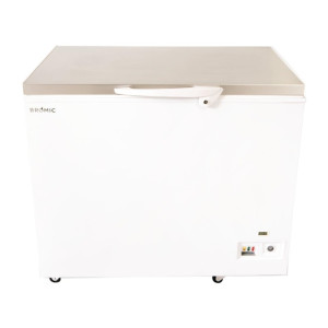 Bromic CF0300FTSS-NR Storage Chest Freezer - Flat Stainless Steel Top - 296Ltr