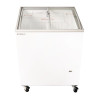 Bromic CF0200ATCG-NR Display Chest Freezer - Curved Glass Top - 176Ltr