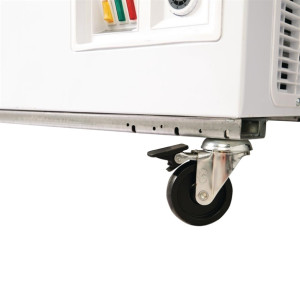 Bromic CF0300FTSS-NR Storage Chest Freezer - Flat Stainless Steel Top - 296Ltr