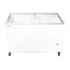 Bromic CF0400ATCG-NR Display Chest Freezer - Curved Glass Top - 352Ltr