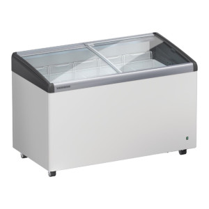 Liebherr Curved Glass Lid Chest Freezer with 5 Baskets 354Ltr