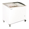 Bromic CF0300ATCG-NR Display Chest Freezer - Curved Glass Top - 264Ltr