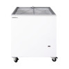 Bromic CF0200FTFG-NR Display Chest Freezer - Flat Glass Top - 191Ltr