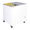 Bromic CF0200FTFG-NR Display Chest Freezer - Flat Glass Top - 191Ltr