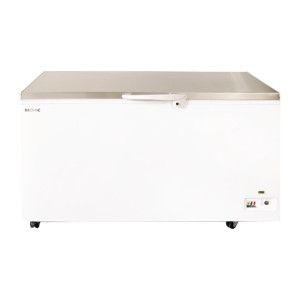 Bromic CF0500FTSS-NR Storage Chest Freezer - Flat Stainless Steel Top - 492Ltr
