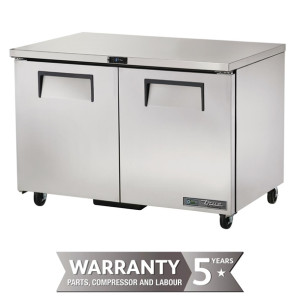 True Undercounter Freezer - 2 Doors (Direct)