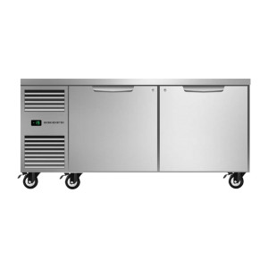 SKOPE ProSpec Two Solid Door Underbench GN 2/1 Left Hand Fridge