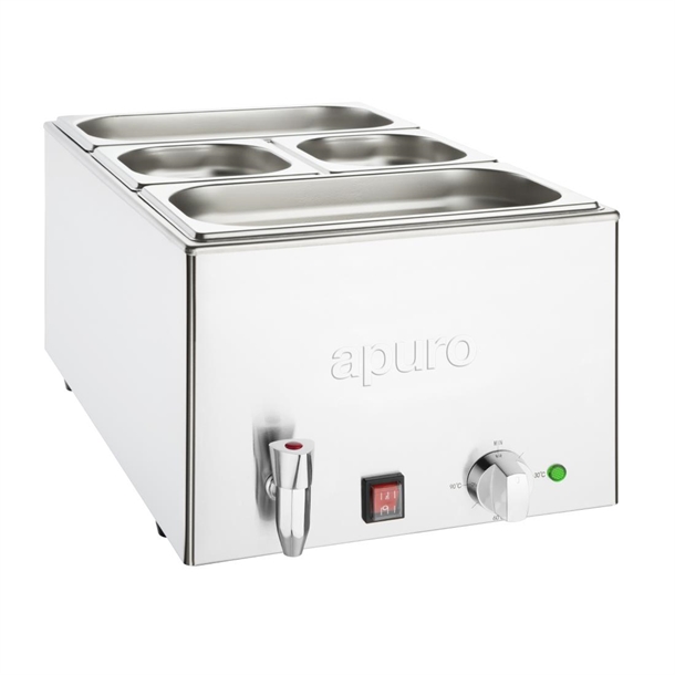 Apuro Bain Marie with Tap and Pans Apuro Bain Marie with Tap and Pans