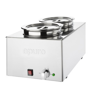 Apuro Bain Marie with Round Pots