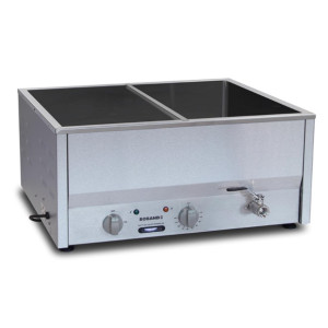 Roband Counter Top Bain-Marie Takes 4 x 1/2 size pan Thermostat Control (B2B)