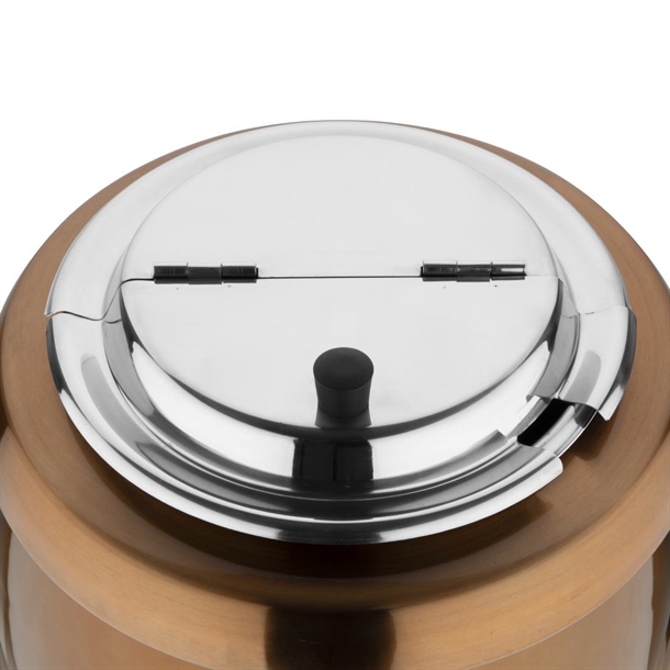 Apuro Soup Kettle Copper Finish Apuro Soup Kettle Copper Finish