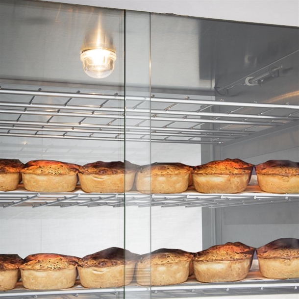 Apuro Economy Pie Warmer 60 Capacity