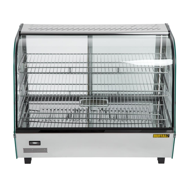 Apuro Countertop Heated Food Display 868mm Width