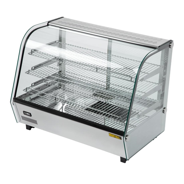 Apuro Countertop Heated Food Display 868mm Width
