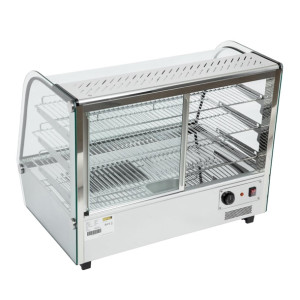 Apuro Countertop Heated Food Display 868mm Width