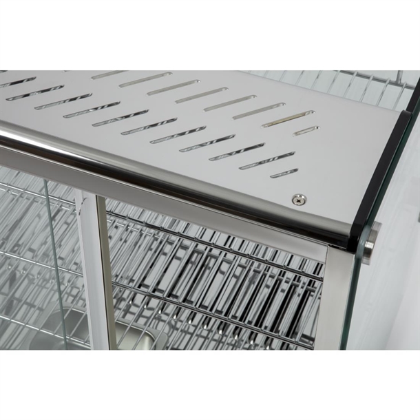 Apuro Countertop Heated Food Display 868mm Width
