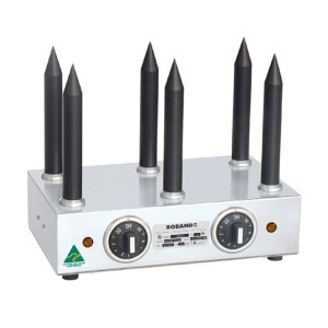 Roband Hot Dog & Bun Warmer M6T 6 Teflon Coated Spikes