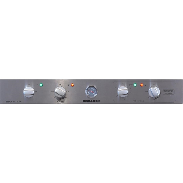 Roband Heat 'n' Hold with Hinged Door on Control Side and Sliding Door on Display Side Roband Heat 'n' Hold with Hinged Door on Control Side and Sliding Door on Display Side