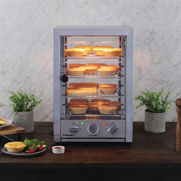 Roband Pie Master Pie Warmer PM25L 25 Capacity Roband Pie Master Pie Warmer PM25L 25 Capacity