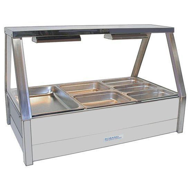 Roband Hot Food Display Bar - 3x2x1/2 with Roller Doors (B2B) Roband Hot Food Display Bar - 3x2x1/2 with Roller Doors (B2B)