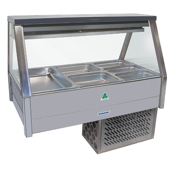 Roband Food Bar-Cold Plate & X-Fin Coil ERX23RD Fits 6x1/2 65mm Pans Roband Food Bar-Cold Plate & X-Fin Coil ERX23RD Fits 6x1/2 65mm Pans