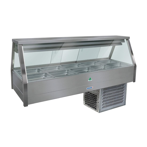 Roband Food Bar-Cold Plate & X-Fin Coil ERX25RD Fits 10x1/2 65mm Pans Roband Food Bar-Cold Plate & X-Fin Coil ERX25RD Fits 10x1/2 65mm Pans