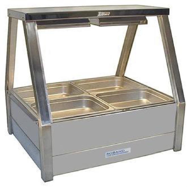 Roband Hot Food Display Bar Fits - 4x1/2x65mm or 2x1/1x65mm Pans (B2B) Roband Hot Food Display Bar Fits - 4x1/2x65mm or 2x1/1x65mm Pans (B2B)